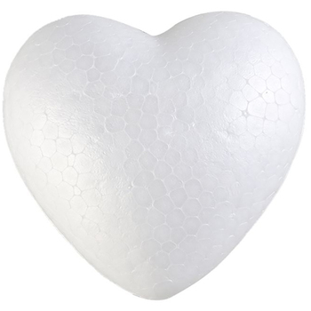 30cm Polystyrene Foam Heart
