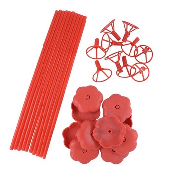 thumb_6pk - Red 40cm Balloon Table Centerpiece Stand