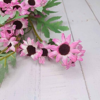 thumb_1.7m Everlasting Daisy Flower Garland - Pink