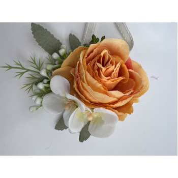 thumb_Corsage -  Peony Rose - Yellow/Orange