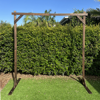 thumb_2.25 m Square Timber Wedding Arch (Wooden)