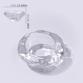 thumb_1pc Glass Tea Light Candle Holder Style 2