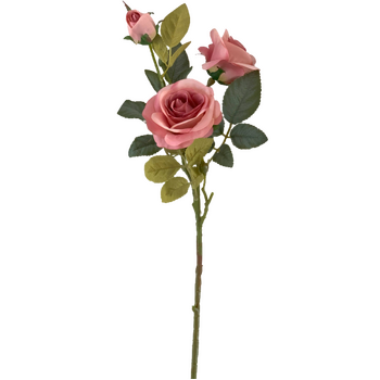 thumb_70cm - Pink/Mauve 3 Head Rose Stem