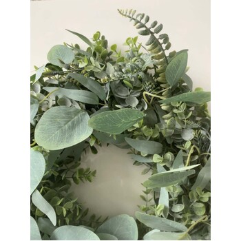 thumb_45cm Native Eucalyptus and Fern Wreath