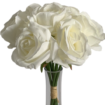 thumb_White 7 Head Rose Bouquet