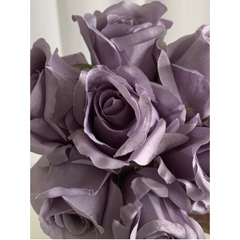 thumb_Dusty Purple 7 Head Rose Bouquet