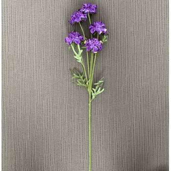 thumb_70cm Ruffled Carnation-Style Blooms - Purple