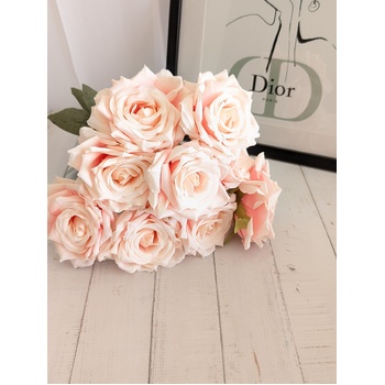 thumb_47cm - Soft Pink 9 Head Rose Bush