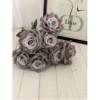 thumb_47cm - Dusty Gray 9 Head Rose Bush