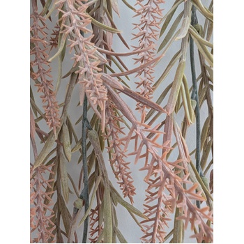 thumb_80cm - Earthy Green Pink Autumn Tone Artificial Trailing Greenery