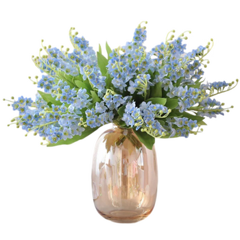 thumb_40cm Artificial Lily of the Valley Single Stem (Blue)