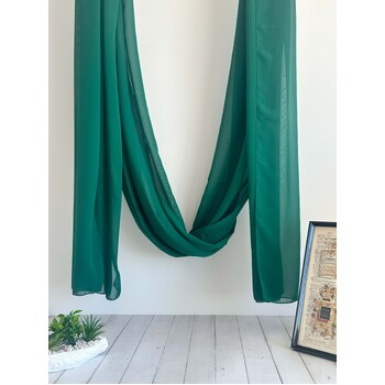 thumb_Hunter Green 70cm x 4m Chiffon Table Runner