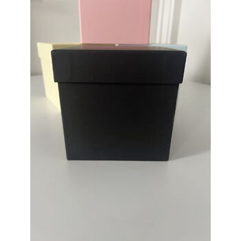 thumb_13cm Square Gift Box with Lid - Black