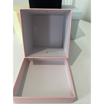 thumb_13cm Square Gift Box with Lid - Pink