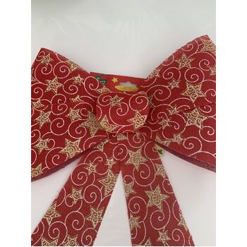 thumb_Extra Large 50cm Red Ribbon Christmas Bow 