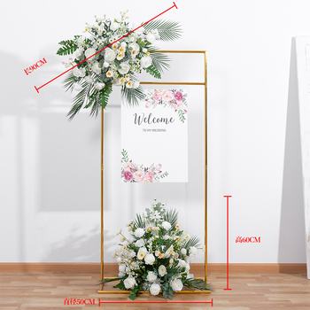 thumb_60cm - Rose & Fern Floral Pedastal/Floor Arrangement 