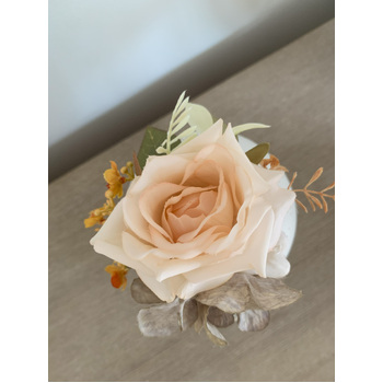 thumb_Corsage Bracelet Style -  Rose - Soft Peach/Champagne