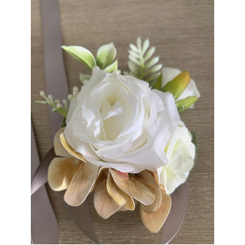 thumb_Corsage -  Roses & Hydrangea - White 