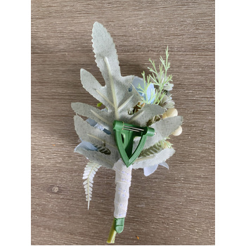 thumb_Buttonhole Peony Rose - Blue