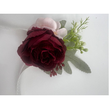 thumb_Corsage -  Peony Rose - Burgundy