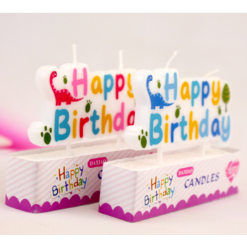 thumb_Pink Happy Birthday - Birthday Cake Candle