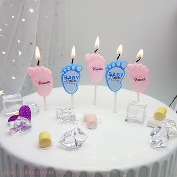 thumb_Pink/Blue Baby Shower Gender Party Candles