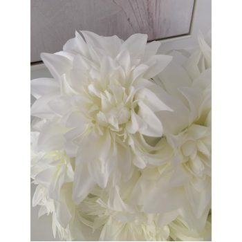 thumb_40cm - 7 Head Dahlia Bush - White