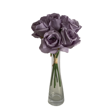 thumb_Dusty Purple 7 Head Rose Bouquet