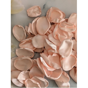 thumb_200 Soft Pink Silky Rose Petals in organza pouch