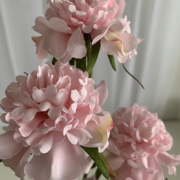 thumb_70cm Ruffled Carnation-Style Blooms - Pink