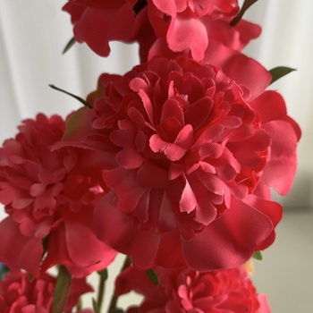 thumb_70cm Ruffled Carnation-Style Blooms - Fuchsia 