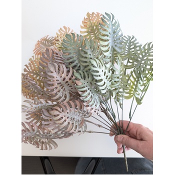 thumb_35cm Artificial Monstera Spray - Green