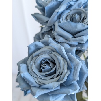 thumb_47cm - Dusty Blue 9 Head Rose Bush