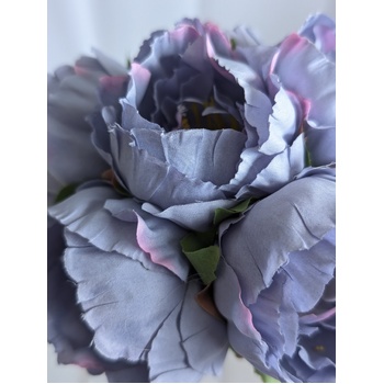 thumb_6 Head Small Artificial Dusty Purple Peony Bouquet | 6 x 5.5cm Flowers