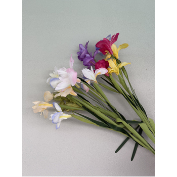 thumb_ Iris Stem - 85cm White Artificial Stem