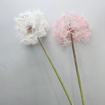 thumb_63cm White Artificial Dandelion Flower Stem