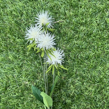 thumb_60cm White Globe Thistle Artificial Stem