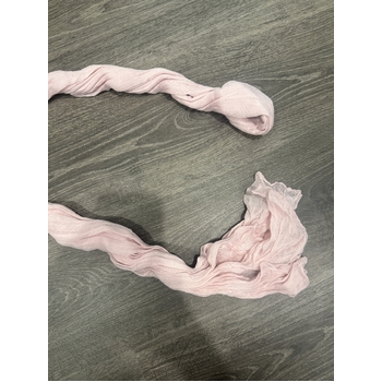 thumb_Extra Long 4m Soft Pink Cheesecloth Table Runner 90x400cm