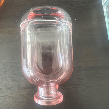 thumb_12cm - Two Tone Pink - Bottle Shaped Posy Vase