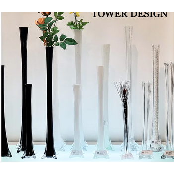 thumb_30cm - Black -  Eiffel Tower Vase