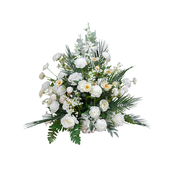 thumb_60cm - Rose & Fern Floral Pedastal/Floor Arrangement 