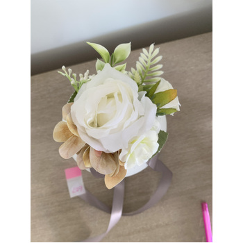 thumb_Corsage -  Roses & Hydrangea - White 