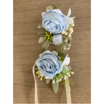 thumb_Buttonhole Peony Rose - Blue