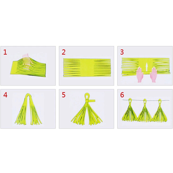 thumb_5pc set Yellow Balloon Tassel/Party Garland