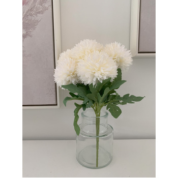 thumb_7 Head Dahlia Bouquet - White/Cream