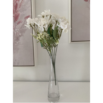 thumb_36cm Hydrangea Filler Bunch - White