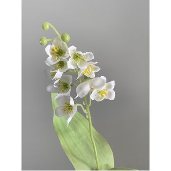 thumb_40cm Artificial Lily of the Valley Single Stem (White)