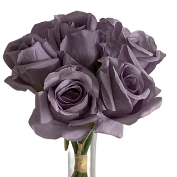 thumb_Dusty Purple 7 Head Rose Bouquet