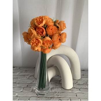 thumb_27 Head Orange Peony Bouquet/Filler Flower Bunch