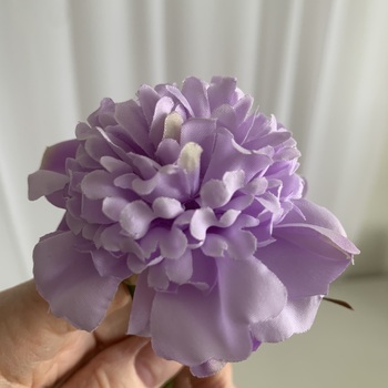 thumb_70cm Ruffled Carnation-Style Blooms - Light Purple